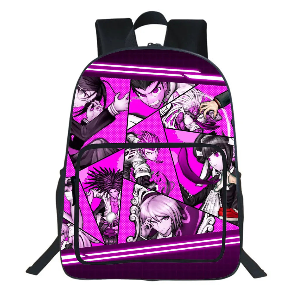 Anime Monokuma Danganronpa Backpack Bears Men Women Backpack College School Bags