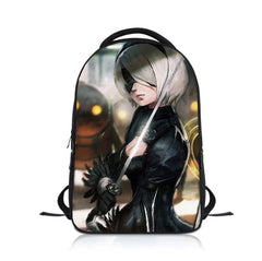 Anime NieRAutomata Students Backpack School Bag Children Cartoon Knapsack