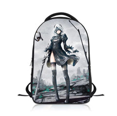 Anime NieRAutomata Students Backpack School Bag Children Cartoon Knapsack