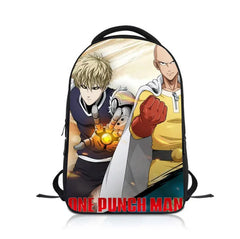 Anime ONE PUNCH-MAN Student Backpack School Bag Children Cartoon Knapsack