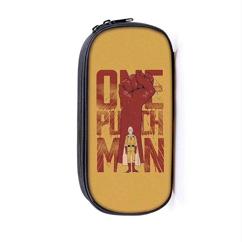 One Punch Man: Saitama Pencil Bag for Boys Girls School