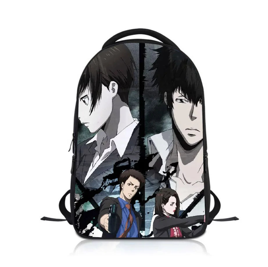 Anime Psycho-Pass Kids Backpack School Bag Children Rucksack Bookbag