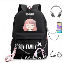 Anime SPY x FAMILY Backpack School Girls Teenager Bookbag Women Rucksack