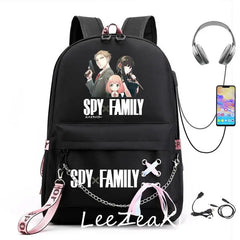 Anime SPY x FAMILY Backpack School Girls Teenager Bookbag Women Rucksack