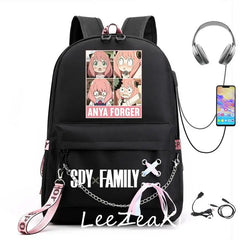 Anime SPY x FAMILY Backpack School Girls Teenager Bookbag Women Rucksack