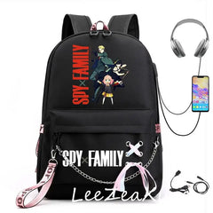 Anime SPY x FAMILY Backpack School Girls Teenager Bookbag Women Rucksack