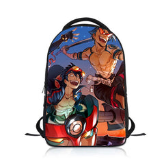 Anime Tengen Toppa Students Backpack School Bag Boys Girls Rucksack