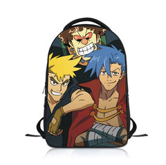 Anime Tengen Toppa Students Backpack School Bag Boys Girls Rucksack