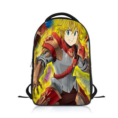 Anime 7 Deadly Sins Student Backpack School Bag Children Boys Girls Rucksack