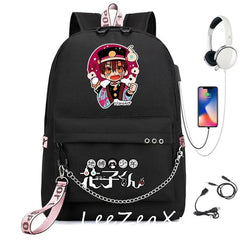 Anime Toilet-Bound Hanako Capacity Backpack Oxford School Bags