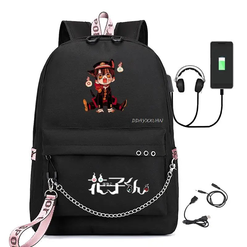 Anime Toilet-Bound Hanako Printed Large Capacity Student School Bag