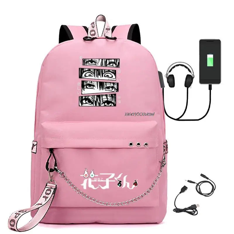 Anime Toilet-Bound Hanako Printed Large Capacity Student School Bag