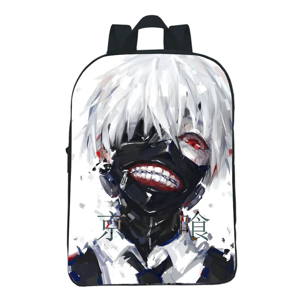 Tokyo Ghoul Backpack Boy Girl Bag Kindergarten School Bag Suzuya Bookbag
