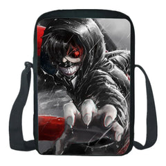 Tokyo Ghoul Messenger Bag Preppy Style Shoulder Bag Boy Girl Crossbody