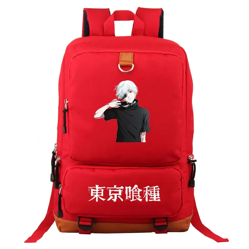 Tokyo Ghoul School Backpack Large Capacity Boys Girls