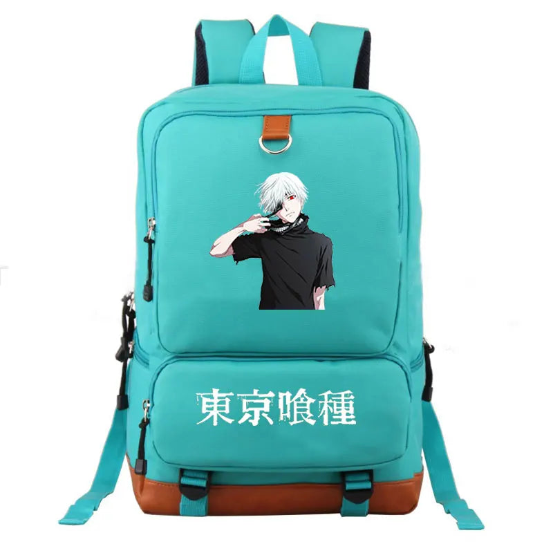 Tokyo Ghoul School Backpack Large Capacity Boys Girls