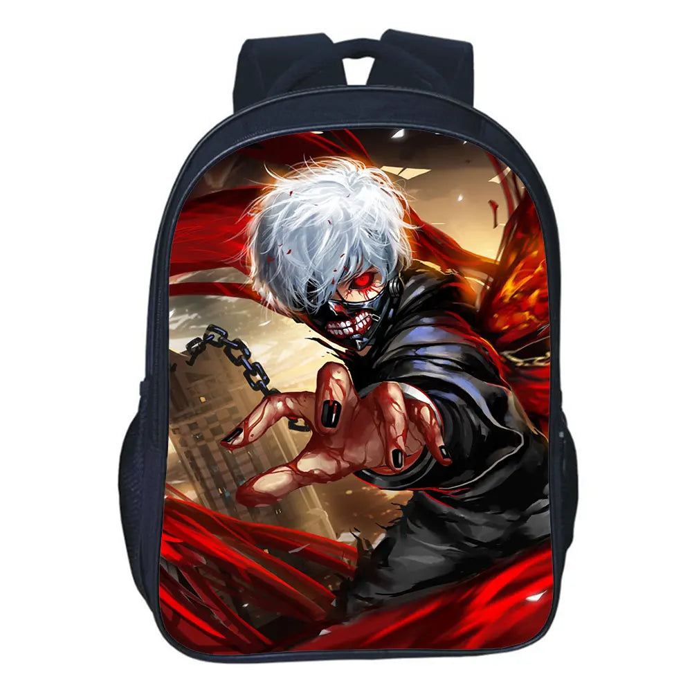 Tokyo Ghoul Double-layer School Bag Large Capacity Backpack