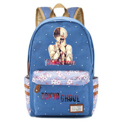 Anime Tokyo Ghoul Teenger Zip Packsack Casual Backpack Unisex Student
