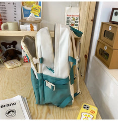 Japanese Anime Totoro Cat Canvas Backpack for Teens