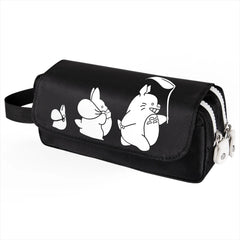 Anime Totoro Pencil Case Large Capacity School Pen Supplies Pencil Bag