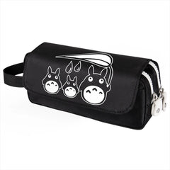 Anime Totoro Pencil Case Large Capacity School Pen Supplies Pencil Bag