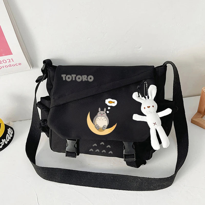 Anime Totoro Cat Handbag Messenger Shoulder Travel Bag Cartoon