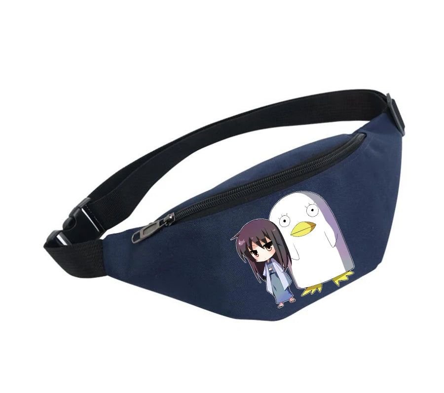 Anime Unisex Fanny Pack Waterproof Waist Bag for Gintama