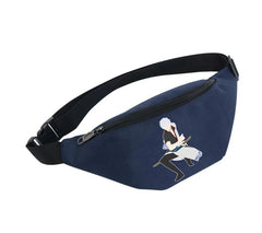 Anime Unisex Fanny Pack Waterproof Waist Bag for Gintama