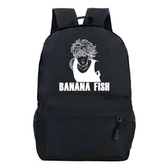 Oversized Banana Fish Canvas Backpack