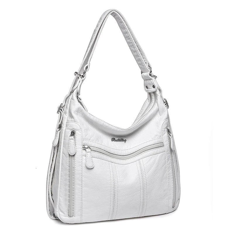 Crossbody Bag Pu Leather Shoulder Bag Pink