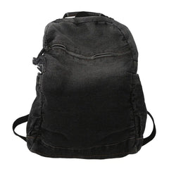 Denim Women Daypack Large Capacity Rucksack Vintage Backpacks