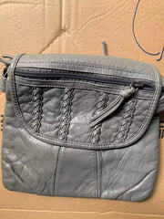 Women Shoulder Bag Pu Leather Crossbody Messenger Bag Soft Washed Leather