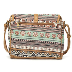 Bohemian Style Shoulder Bag Purse Crossbody Small Tote Bag
