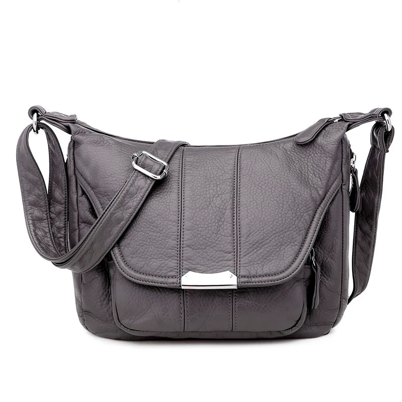 Women Crossbody Bag Soft Shoulder Bag Messenger Bag Purse Sac A Mai