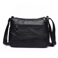 Soft Leather Crossbody Shoulder Bag for Girls