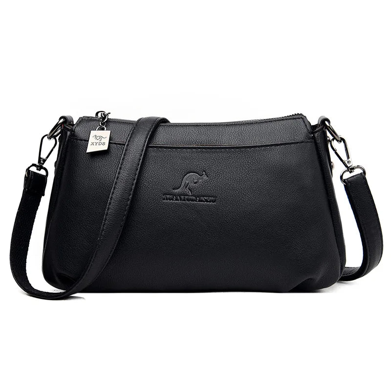 Women Crossbody Bag Small Flap Shoulder Bag PU Leather Handbag