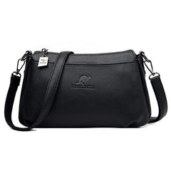Women Crossbody Bag Small Flap Shoulder Bag PU Leather Handbag