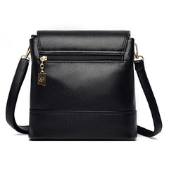 Casual Faux Leather Messenger Bag Women Shoulder Handbag Tote Purse