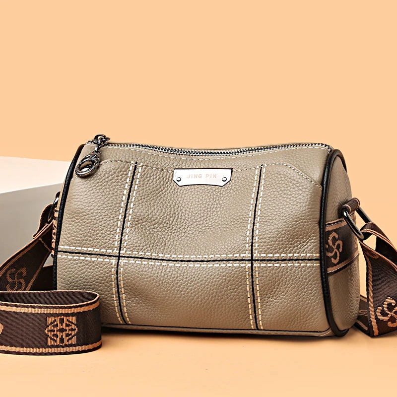 Women's Leather Shoulder Bag Large Capacity Crossbody Purse