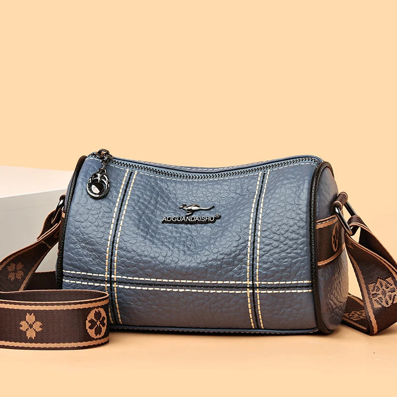 Women Leather Shoulder Bag Crossbody Bag Lady Leather Purses Tote