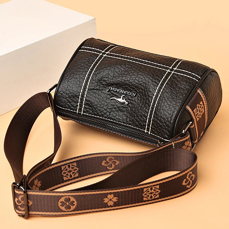 Women Leather Shoulder Bag Crossbody Bag Lady Leather Purses Tote