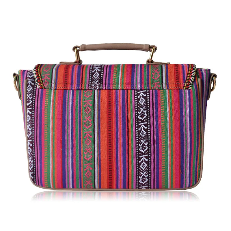Bohemian Style Shoulder Bag Crossbody Bag Vintage Satchel