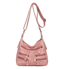 Vintage Women Handbag Soft Crossbody Bag Shoulder Purse