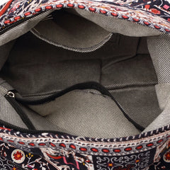 Bohemian Style Elephant Print Shoulder Bag