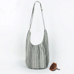Vintage Women Shoulder Bag Crossbody Bohemian Style Cotton Messenger