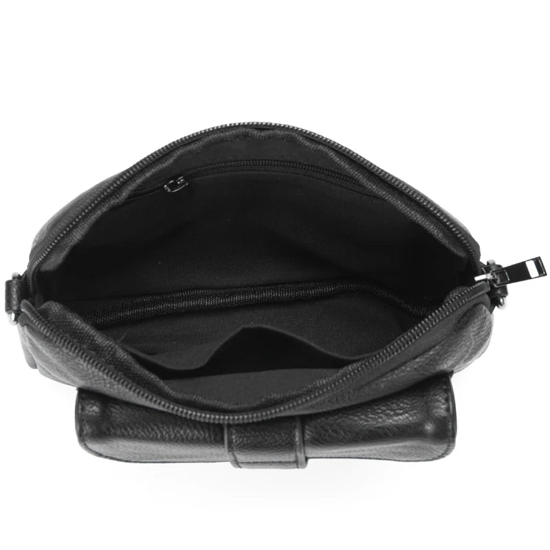 Vintage Women Waist Bag Pu Leather Fanny Pack 2 Shoulders Belt Bag