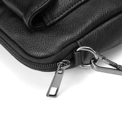 Vintage Women Waist Bag Pu Leather Fanny Pack 2 Shoulders Belt Bag