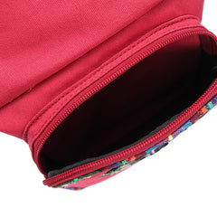 Vintage Women Waist Bag Pack Large Capacity Fanny Pack Fabric Patchwork
