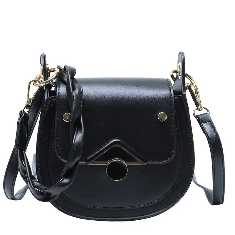 Crocodile Pattern PU Leather Crossbody Bag