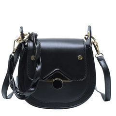 Crocodile Pattern PU Leather Crossbody Bag